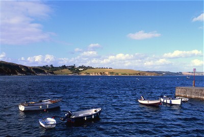 Portscatho Hafen
