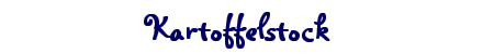 Kartoffelstock
